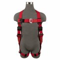 Safewaze Welding Full Body Harness: 1D, MB Chest, MB Legs FS77425-WE